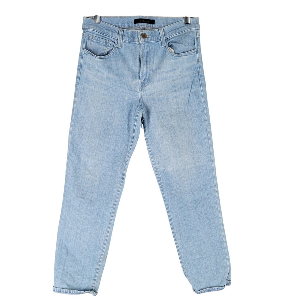 J Brand‎ Adele Straight Leg Jeans Light Wash Denim Women's 28x27